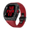 Carbon Fiber/Black+Red Band