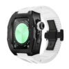 Black Case+White Band