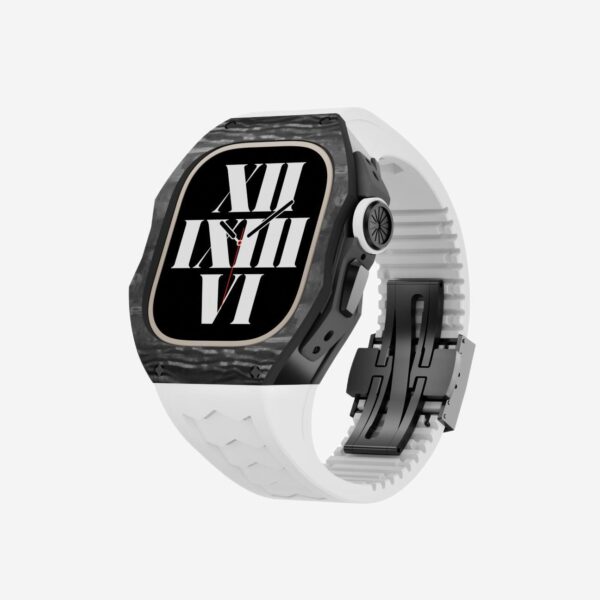 RM65001CF Luxury Apple Watch Modification Kit Richard Mille RM Carbon Fiber Retrofit Kit For Apple Watch Ultra2 49mm - Image 9