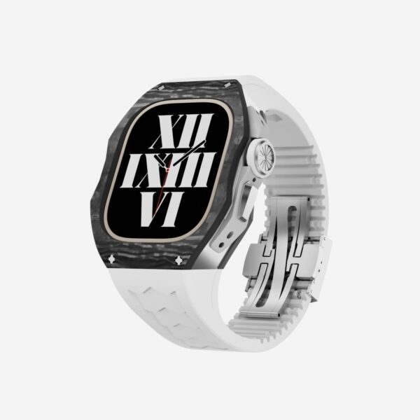 RM65001CF Luxury Apple Watch Modification Kit Richard Mille RM Carbon Fiber Retrofit Kit For Apple Watch Ultra2 49mm - Image 19