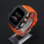 Carbon Fiber/Titanium Case+Orange Band+Titanium Buckle